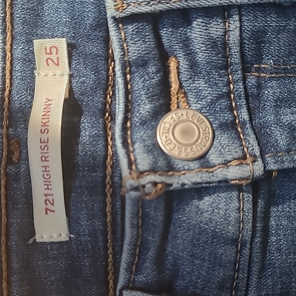 Levi's - Jeans/721 High Rise Skinny - Size 25